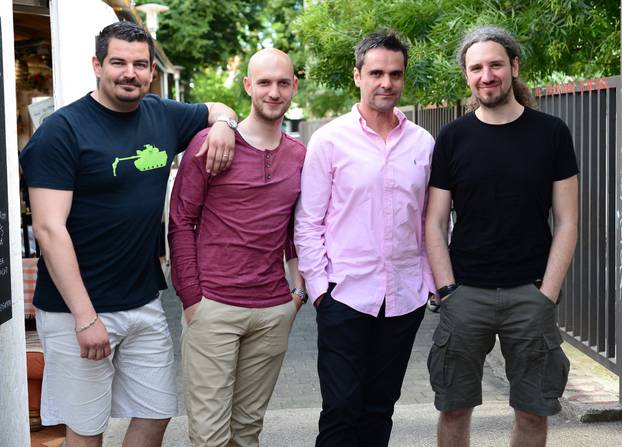 Zagreb. ?etiri tenora Marko Pecoti?, Marko Škugor, ?ani Stipani?ev i Vlado Gari? 