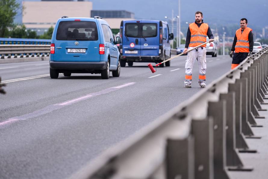 Zagreb: Počeli radovi na Mostu slobode, trajat će tri mjeseca