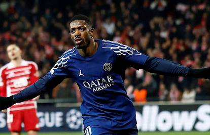 VIDEO Dembeleova rapsodija se nastavlja! Zabio dva Brestu, PSG na korak do osmine finala