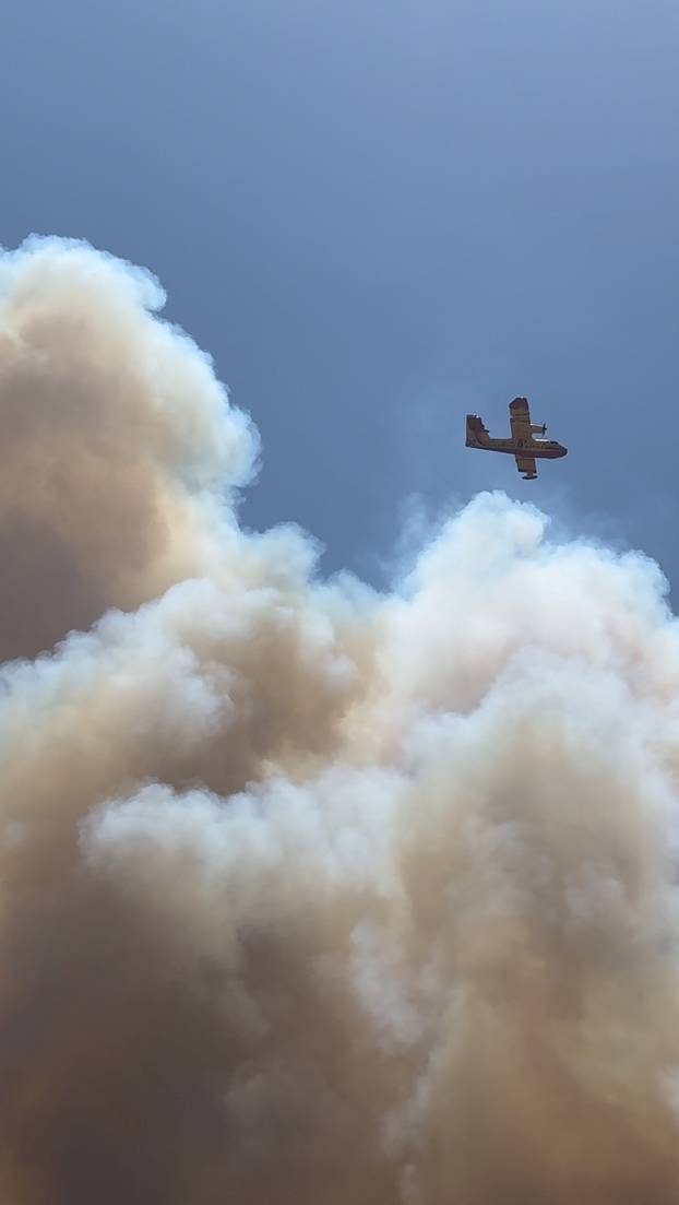 Wildfire in Marseille