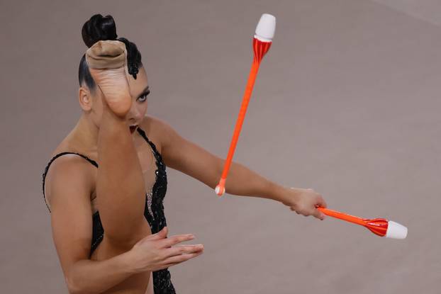 Russian athlete Lala Kramarenko