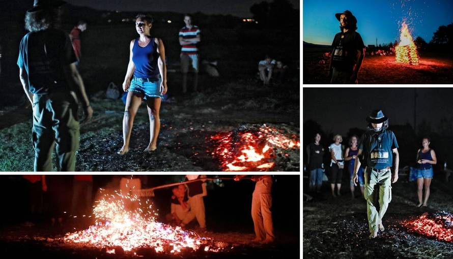 Ritual vatrenog tepiha: ‘Uspjela sam bosa hodati po žeravici’