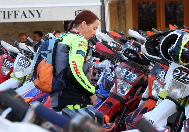 Primošten: Motociklisti?ka manifestacija Krka Enduro Raid privukla više od 500 natjecatelja iz cijele Europe 