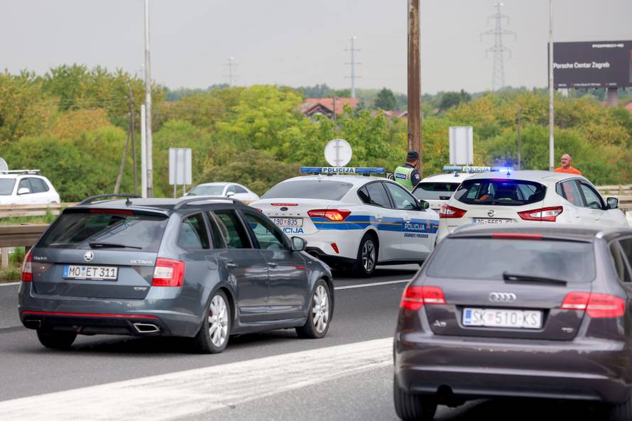 Zagreb: Na obilaznici se sudarilo više vozila, 10 osoba ozlijeđeno