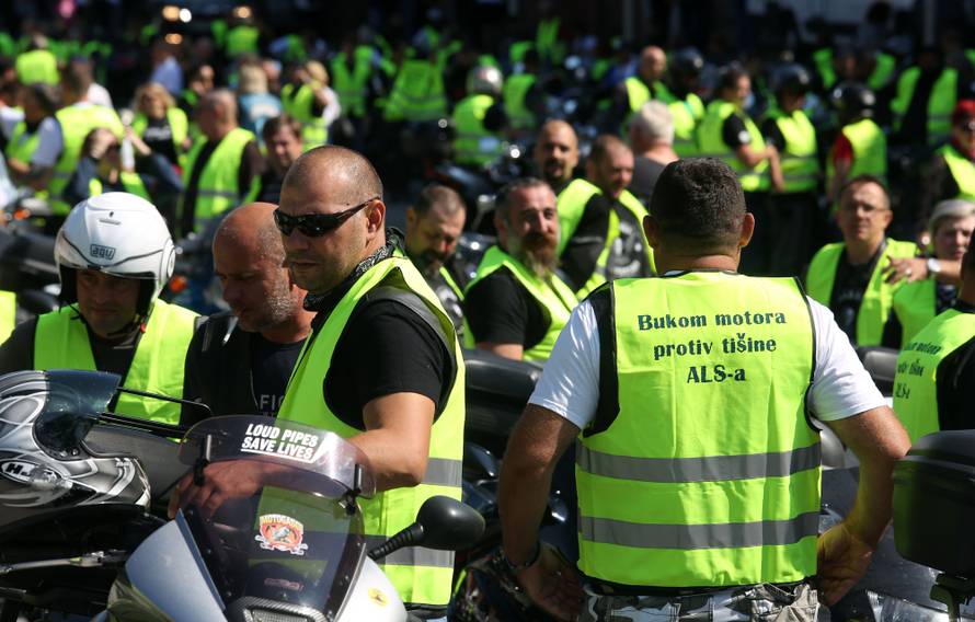 Stotine motociklista 'Bukom motora protiv tišine ALS-a!'