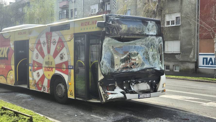 Užas u Osijeku: Sudarila su se dva autobusa. Hitna pomoć je na terenu, puno je ozlijeđenih