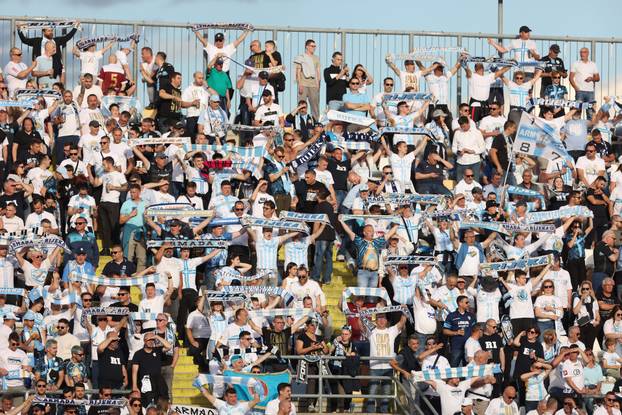 Rijeka: Navijači na utakmici finala SuperSport Hrvatskog nogometnog kupa, HNK Rijeka - NK Slaven Belupo