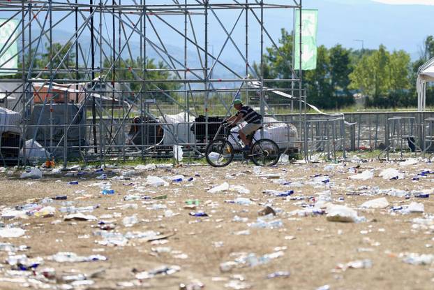 Jutro nakon koncerta Marka Perkovića Thompsona na sinjskom hipodromu