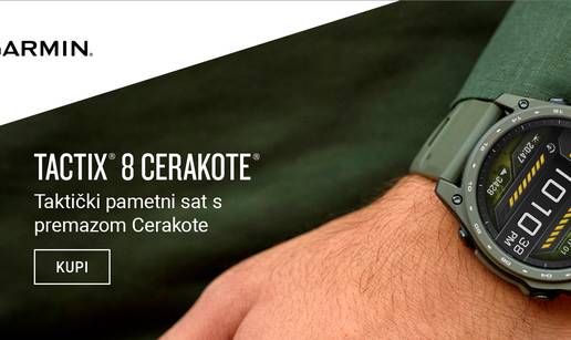 Dizajniran za outdoor avanturiste: Garmin tactix 8 Cerakote Edition
