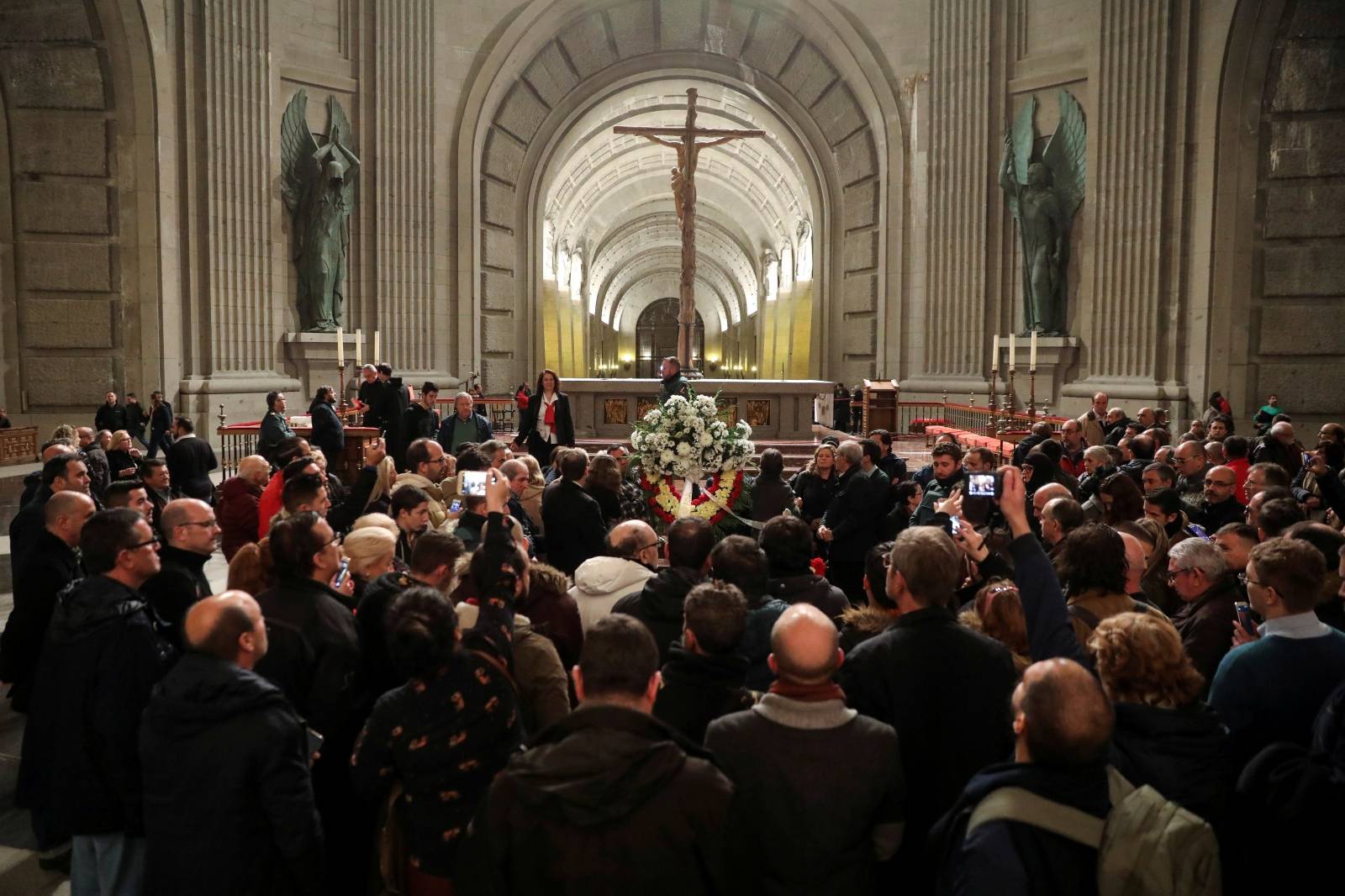 FILE PHOTO: Spain suspends Franco exhumation planned for Monday