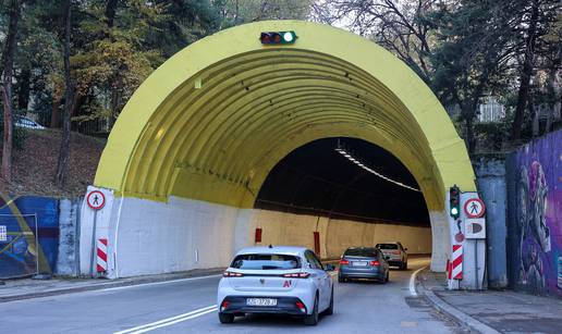 FOTO Prije roka u promet pušten obnovljeni tunel Marjan