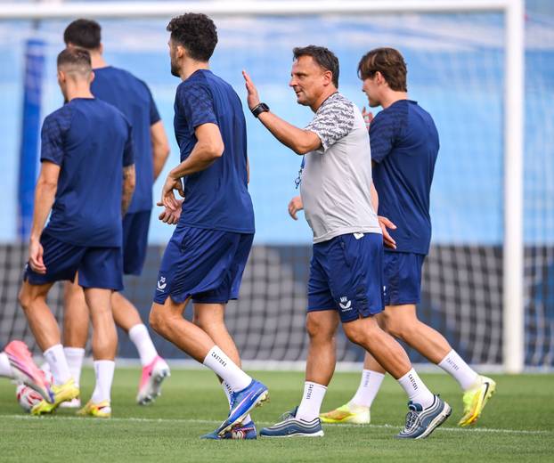 Zagreb: Trening igrača Dinama 
