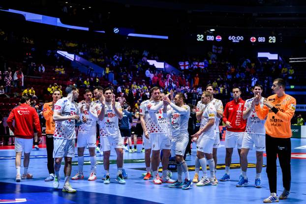Malm&ouml;: EHF Europsko rukometno prvenstvo 2026., Hrvatska - Gruzija