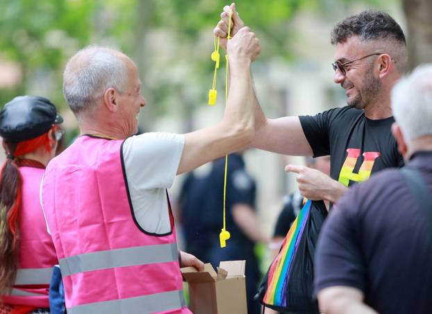 Zagreb: 25. Povorka ponosa LGBTIQ zajednice "Korak po korak, iskorak!"