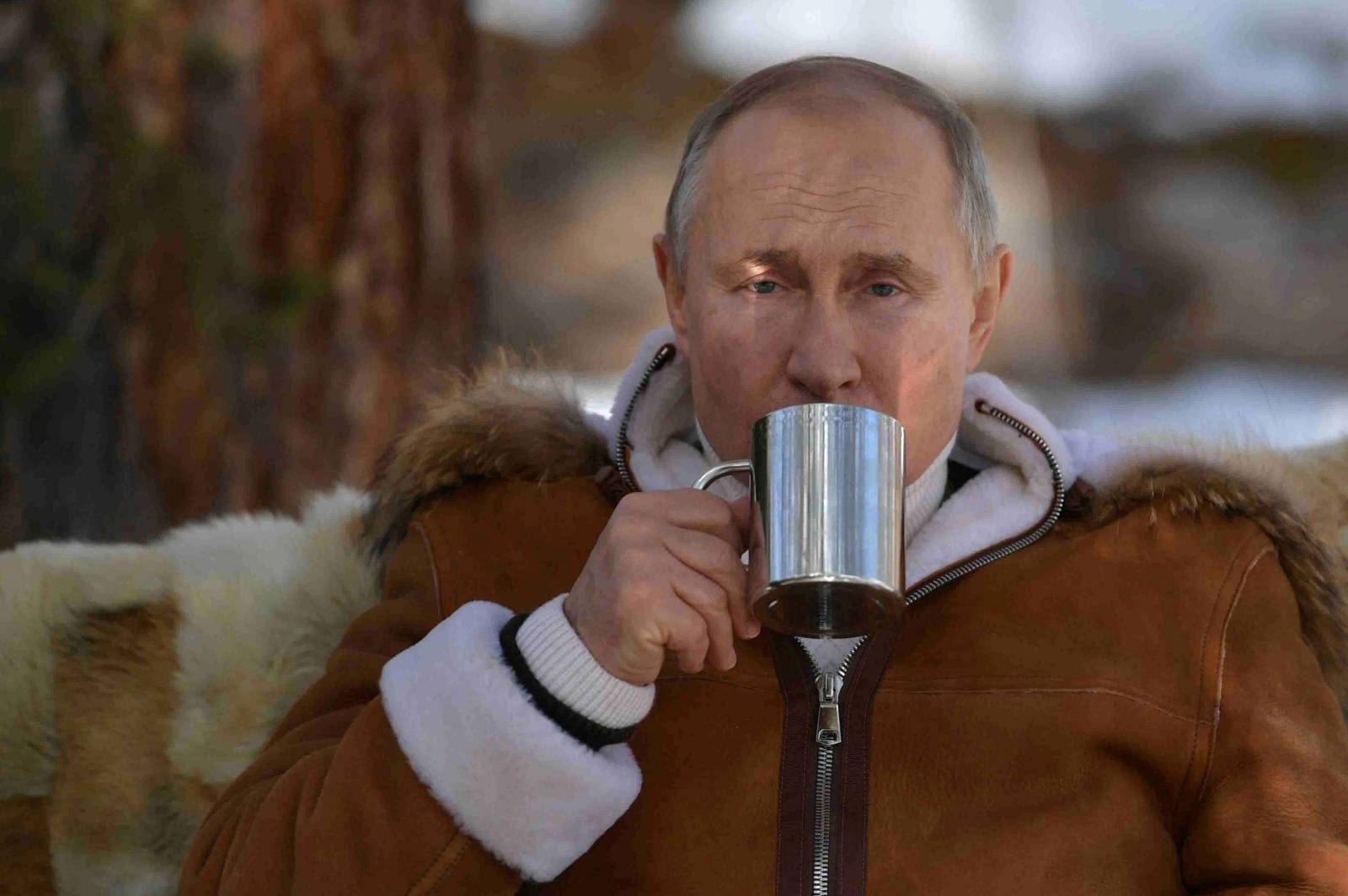 Russian President Putin takes holiday in Siberian taiga
