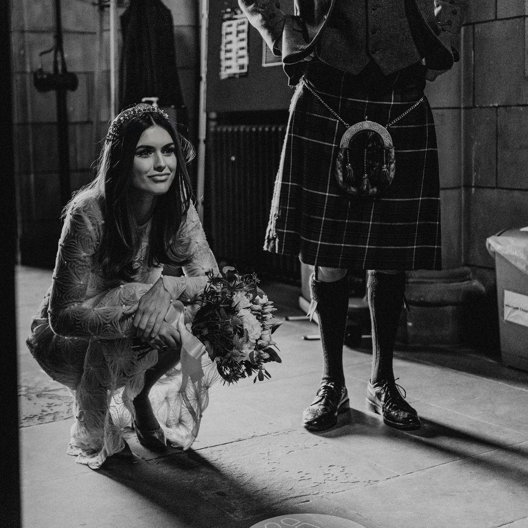 Manekenka Anita Dujić otkrila nikad prije objavljene fotke s bajkovitog vjenčanja u Škotskoj