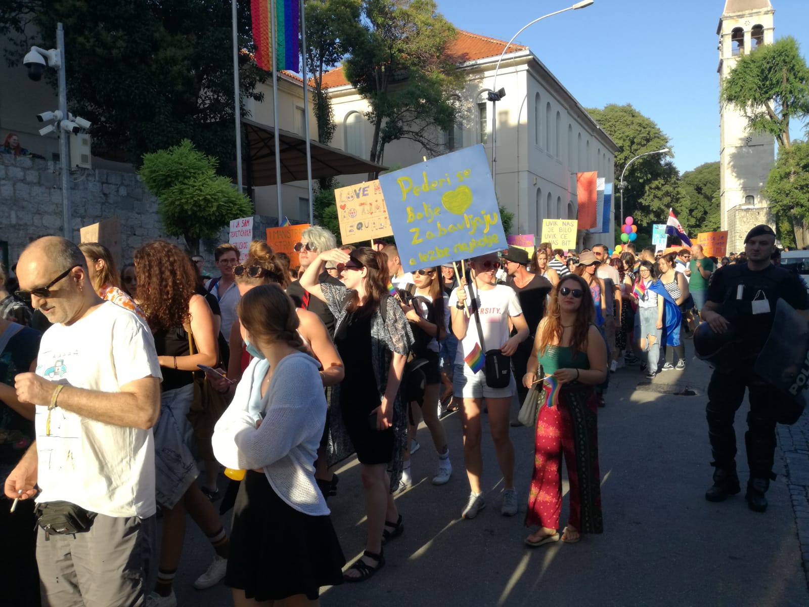 Deseti Pride došao je podržati i Puljak: 'Split je grad ljubavi'