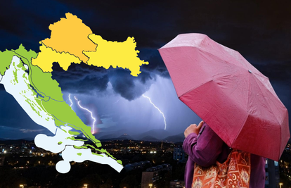 Žuti alarm za sjever i istok Hrvatske: Sunčano i vruće, a navečer pljuskovi s grmljavinom