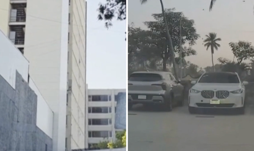 Pogledajte kako je zatreslo u Meksiku: Ljuljali se auti, sa nebodera su padali dijelovi