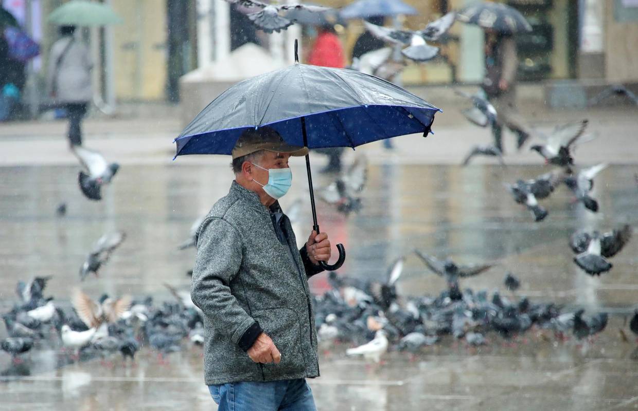 U četvrtak oblačno i kišovito, puše jugo - posebno na Jadranu