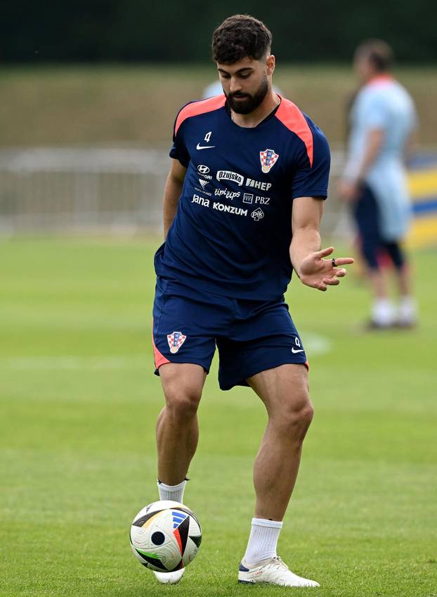 Neuruppin: Trening hrvatske nogometne reprezentacije