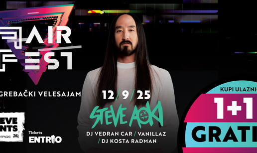 Danas kreće ludilo na Velesajmu, DJ Aoki je spreman 'razdrmati' Zagreb na Fair Festu