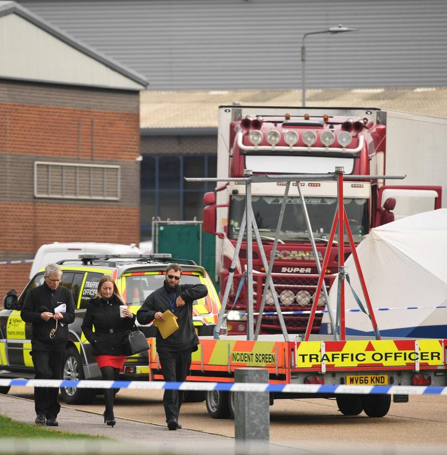 Bodies found in lorry container