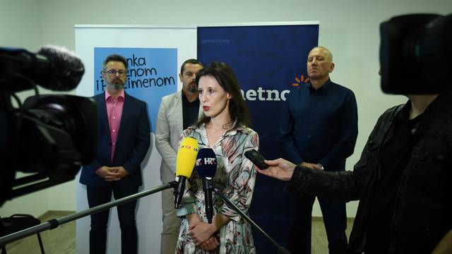 Zagreb: Konferencija za medije koalicije Stranke s imenom i prezimenom, Pametno i Fokus