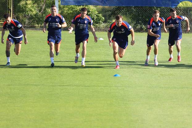 Rijeka: Nogometa&scaron;i Hrvatske odradili trening na Rujevici