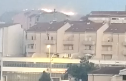 VIDEO Dva manja požara u Splitu: 'Izgorjelo je raslinje'