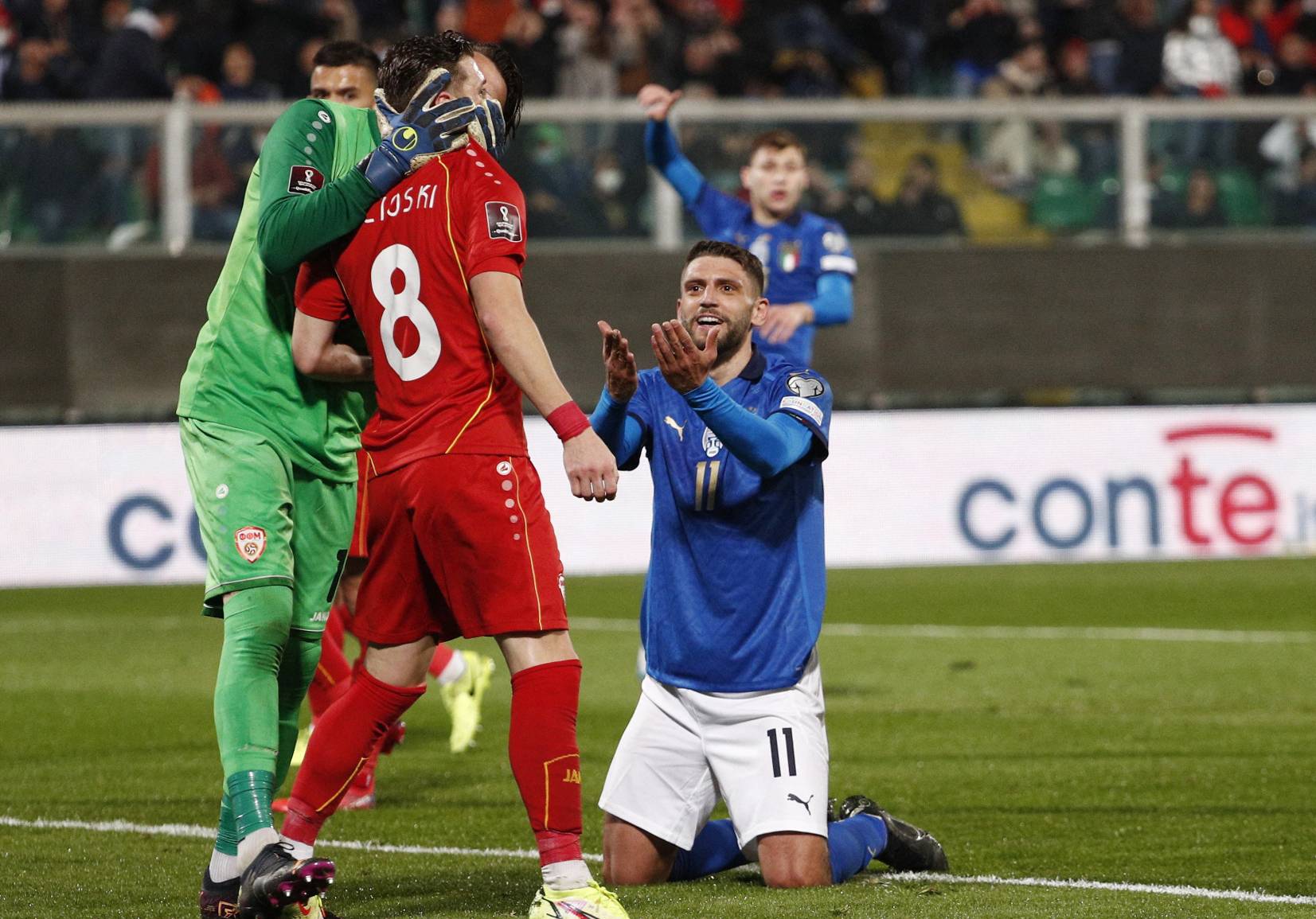 World Cup - UEFA Qualifiers - Play-Off Semi Final - Italy v North Macedonia