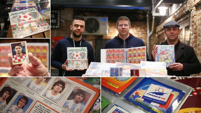 Robert, Ivan i Dražen sakupljaju nogometne sličice i kartice: Kod kuće ih imamo više od 200.000