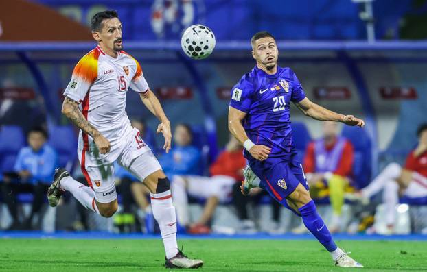 Susret Hrvatske i Crne Gore u kvalifikacijama za FIFA Svjetsko prvenstvo