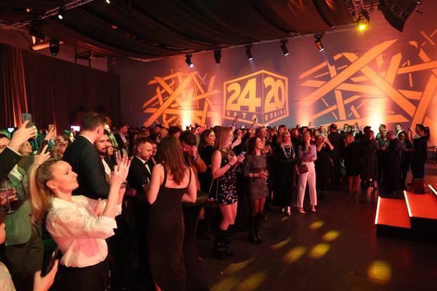 Zagreb: Atmosfera na proslavi 20. rođendana 24sata