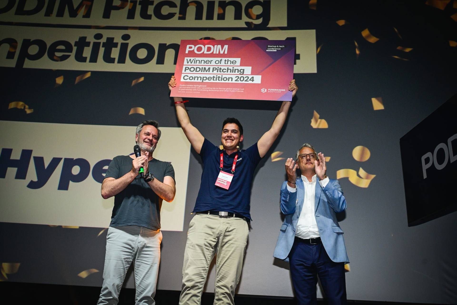 Hypefy osvaja prvo mjesto na Podim Pitching Competition 2024