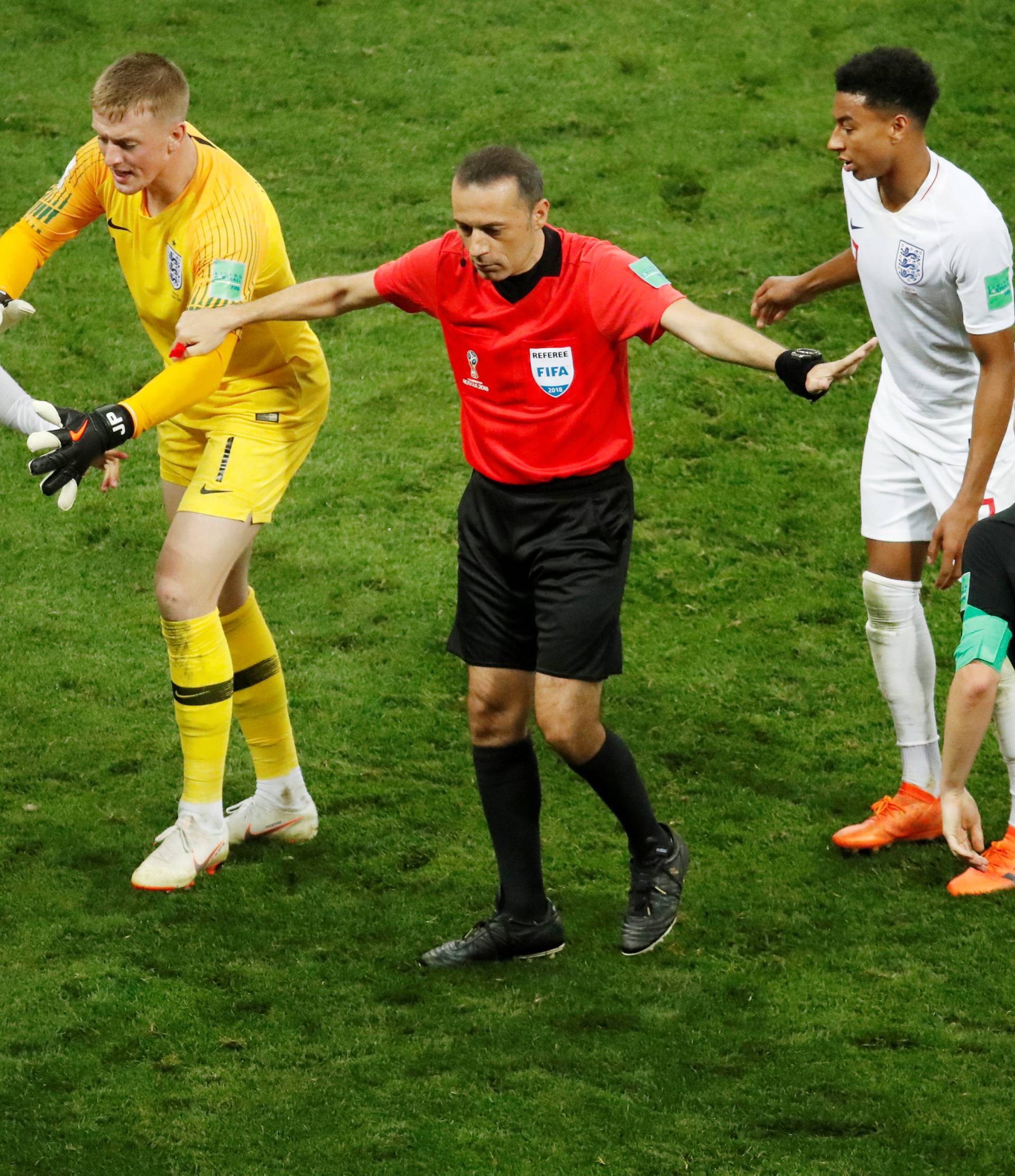 World Cup - Semi Final -  Croatia v England