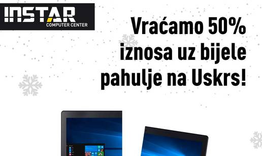 Vraćamo 50% iznosa uz bijele pahulje na Uskrs!