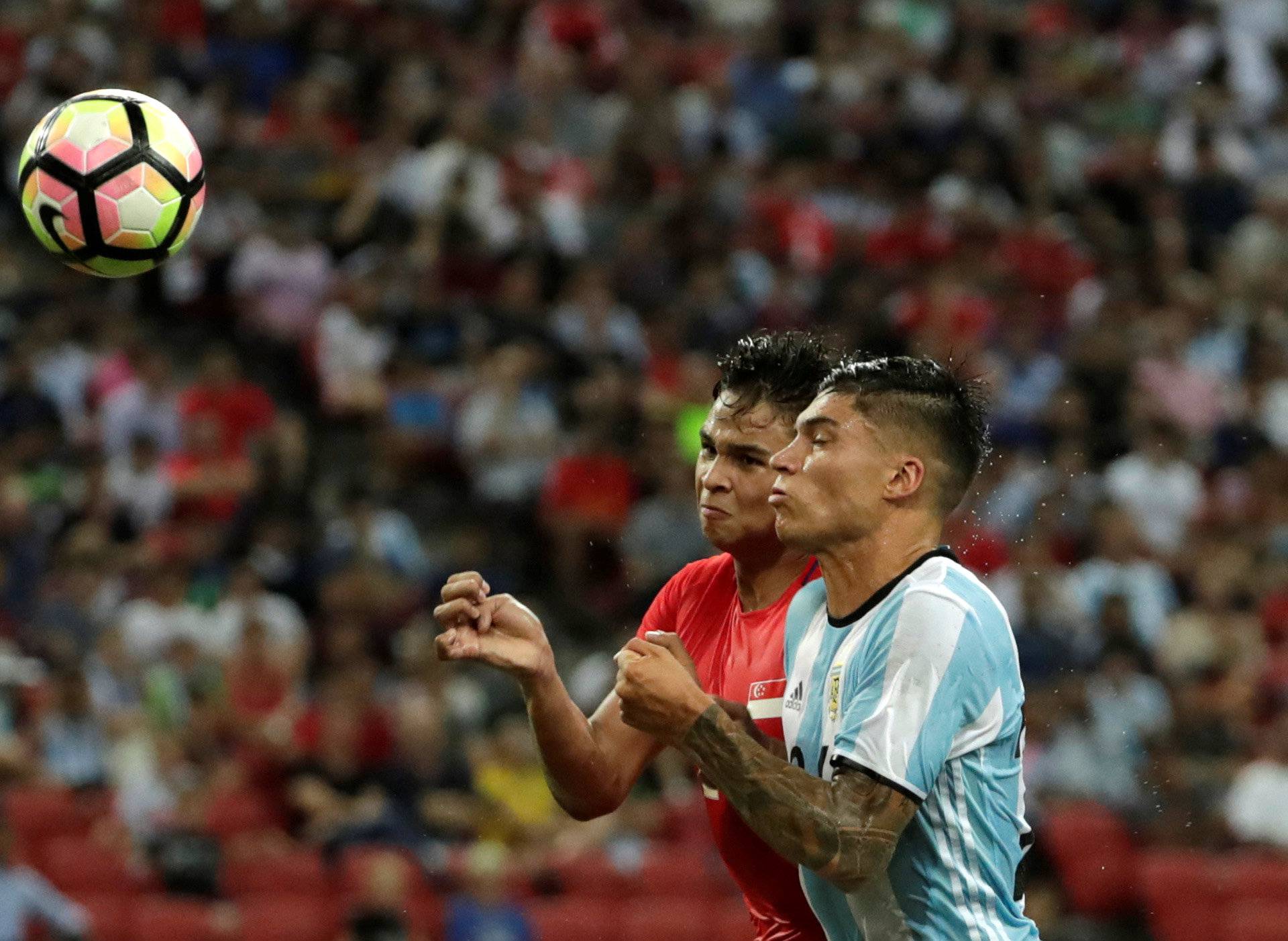 Football Soccer - Singapore v Argentina - International Friendly - National Stadium, Singapore