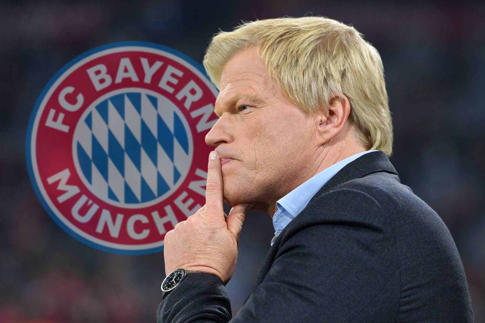 Return is approaching: Kahn and Rummenigge show unity.
