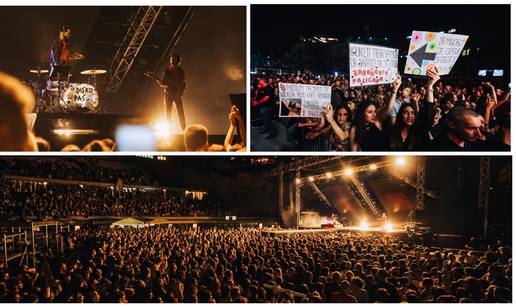 Deset tisuća ljudi i transparenti, vatromet, šljokice i rock'n'roll: Buč Kesidi rasprodao Tašmajdan