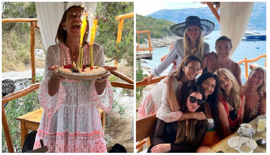 Iva Majoli podijelila fotografije s proslave rođendana: Pozirala je s misterioznim muškarcem