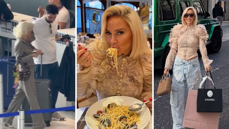 FOTO Maju Šuput je na krevetu u ponoć dočekalo iznenađenje! U Londonu je s njom i Tedeschi