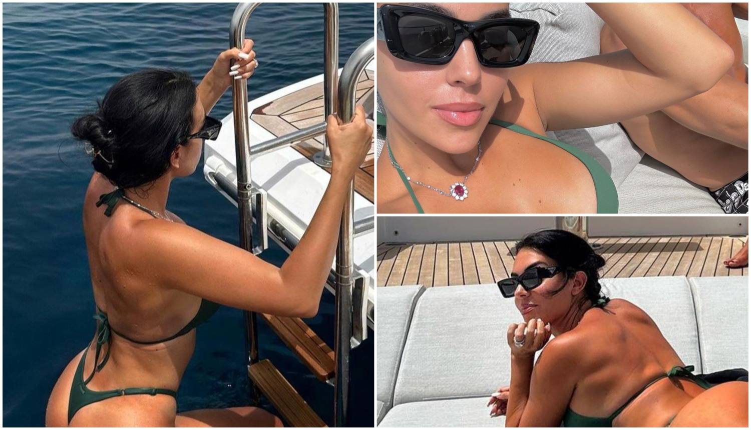 Georgina Rodriguez pozirala na jahti: Sunčala se u izazovnom bikiniju, u prvi plan stavila guzu