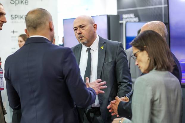 Zagreb: Obilazak Međunarodne izložbe naoružanja i vojne opreme ASDA u Areni zagreb