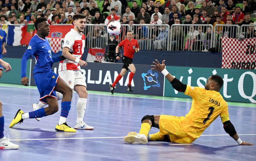 Ljubljana: Francuska - Hrvatska u borbi za broncu