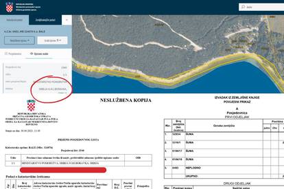 Šokirani čitatelj ljetovao u Istri: Pogledam katastar, kad ono na posjedovnom listu piše - Srbija