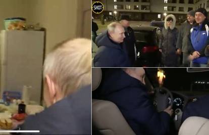 VIDEO/FOTO Putinov show u Mariupolju: Vozio auto, slušao hvalospjeve, ulazio u stanove...