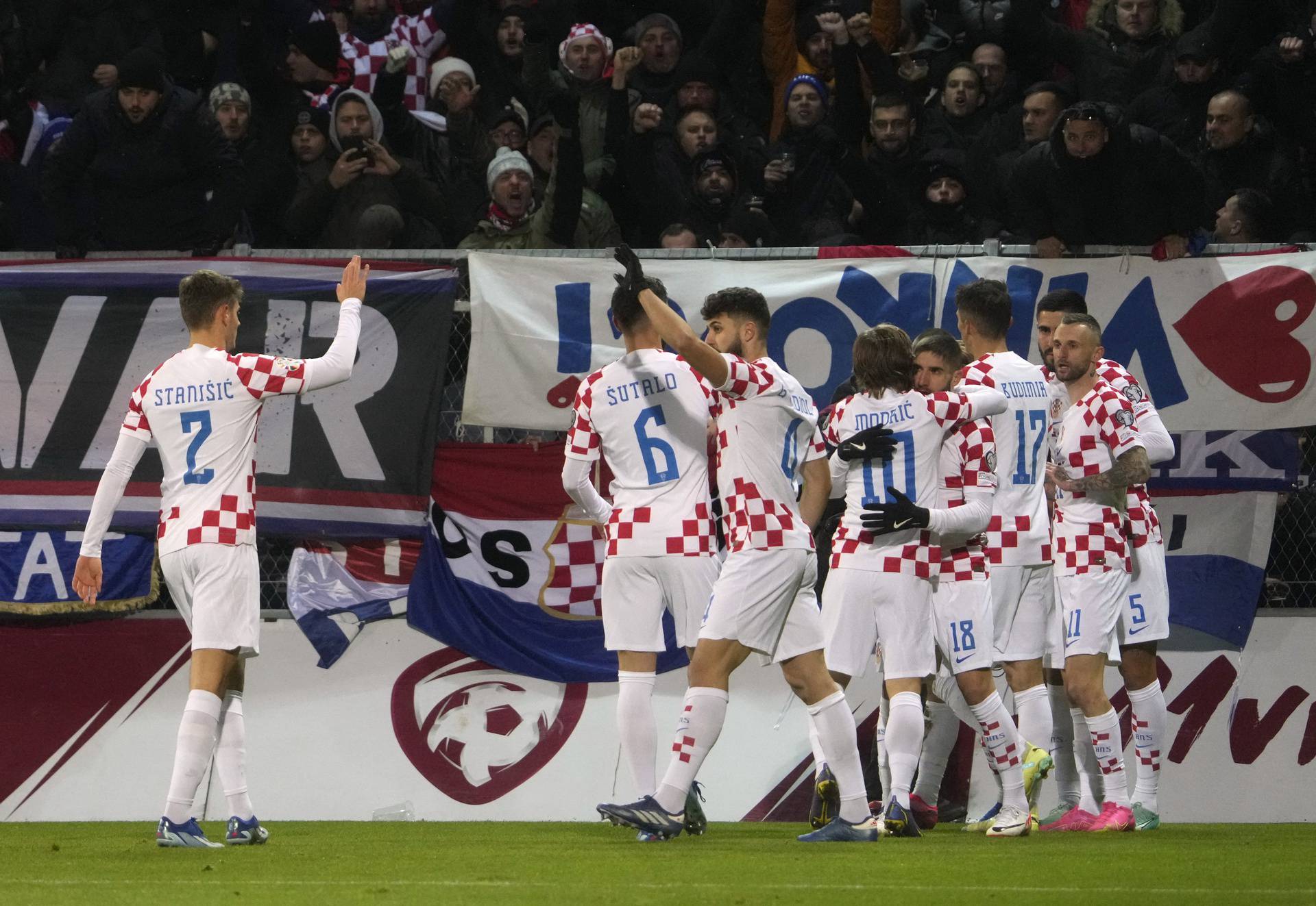 Euro 2024 Qualifier - Group D - Latvia v Croatia