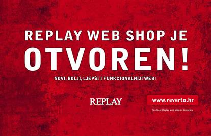 Novi službeni Replay web shop je otvoren!
