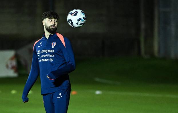 Zagreb: Trening hrvatske nogometne reprezentacije 